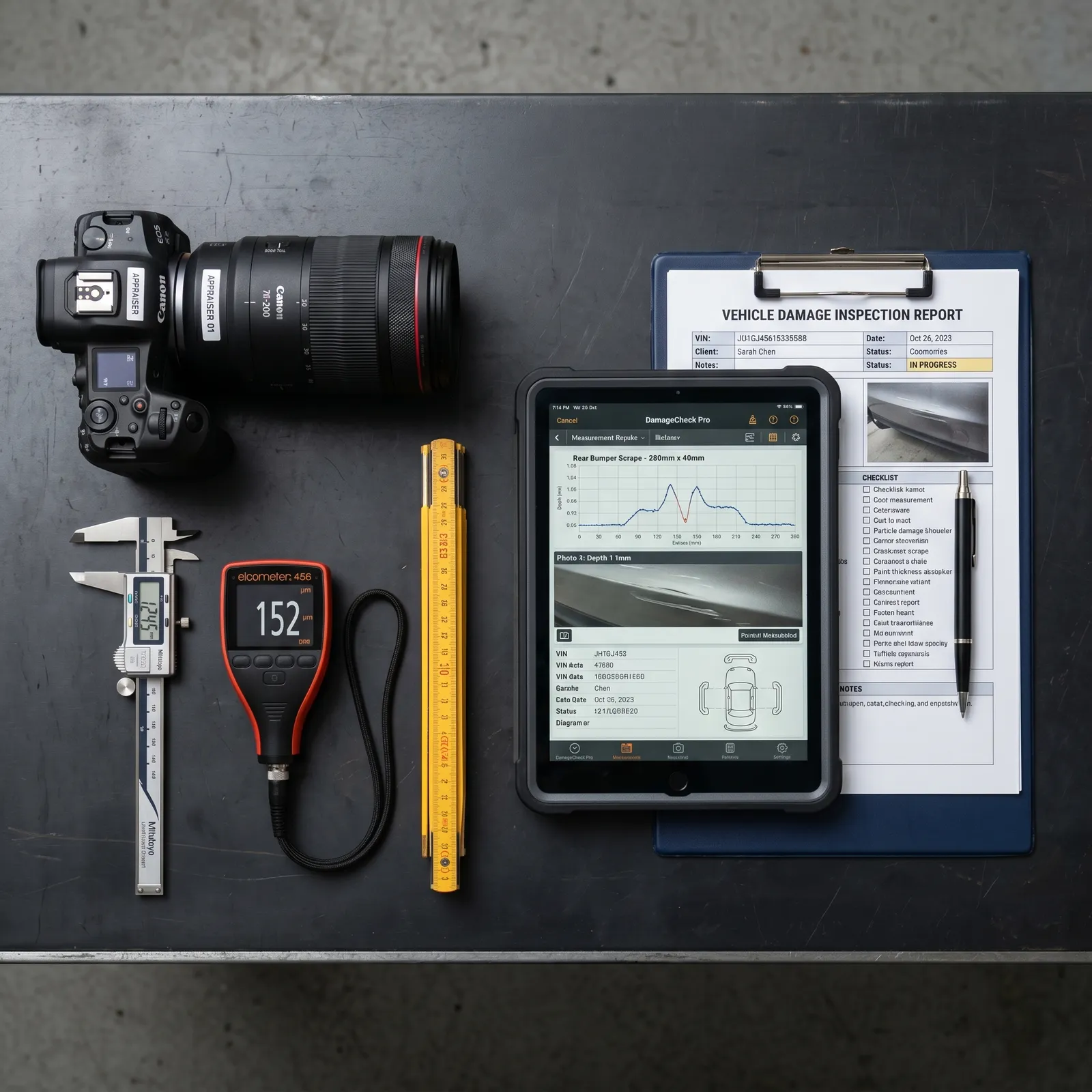 Dokumentation mit Kamera-Equipment